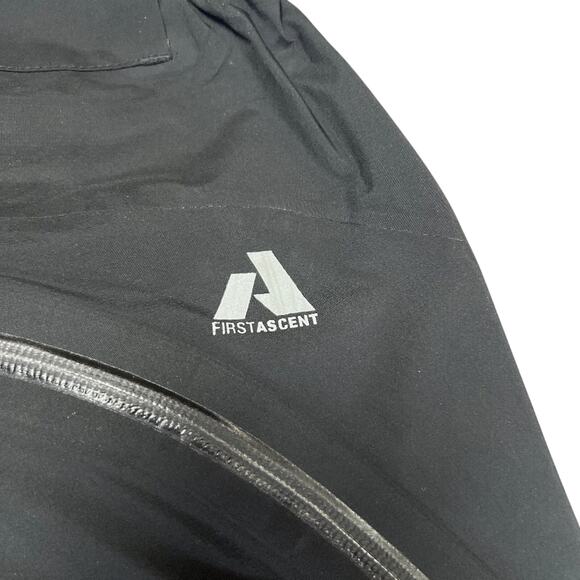 Eddie Bauer First Ascent Hiking Guide Pant SIZE S Hard Shell Side Zip Drop Seat - Picture 7 of 12
